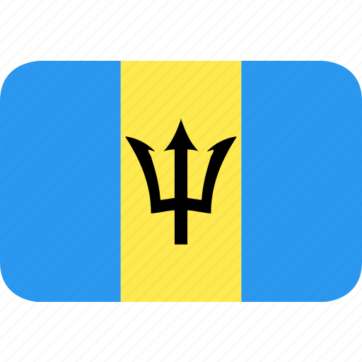 Barbados, country, flag, nation icon - Download on Iconfinder