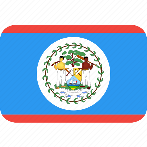 Belize, country, flag, nation icon - Download on Iconfinder