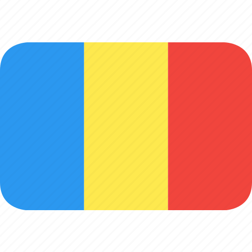 Chad, country, flag, nation icon - Download on Iconfinder