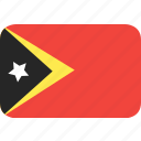 country, east, flag, nation, timor