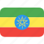 country, ethiopia, flag, nation 