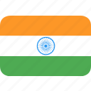 country, flag, india, nation