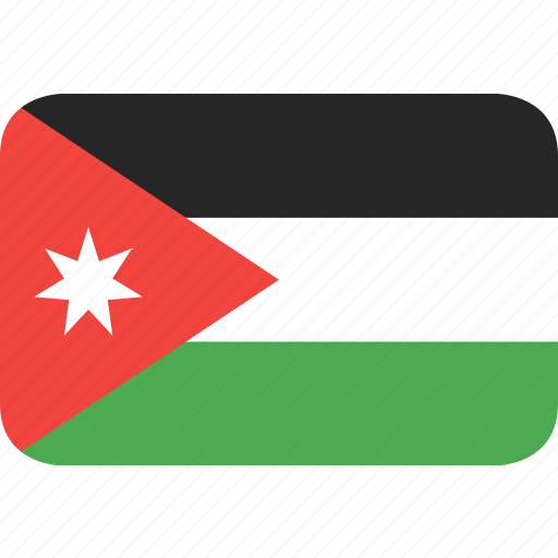 Country, flag, jordan, nation icon - Download on Iconfinder
