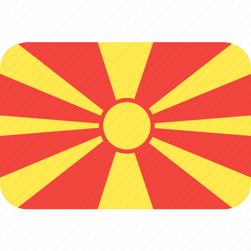 Country, flag, macedonia, nation icon - Download on Iconfinder