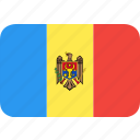 country, flag, moldova, nation