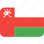 country, flag, nation, oman 