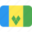 and, country, flag, grenadines, nation, saint, vincent 