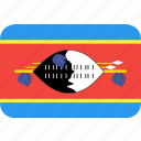 country, flag, nation, swaziland