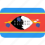 country, flag, nation, swaziland 