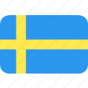 country, flag, nation, sweden