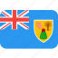 and, caicos, country, flag, islands, nation, turks 