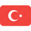 country, flag, nation, turkey 