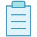 clipboard, document, management, note, task