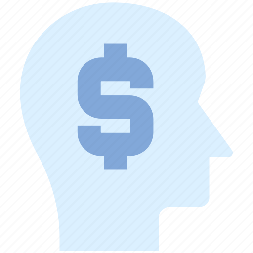 Business mind, cash, dollar, head, mind, money, thinking icon - Download on Iconfinder