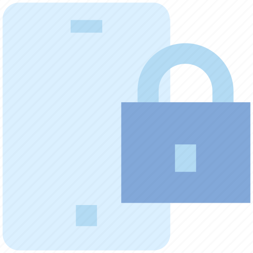 Cell phone, device, lock, mobile, phone, security, smartphone icon - Download on Iconfinder