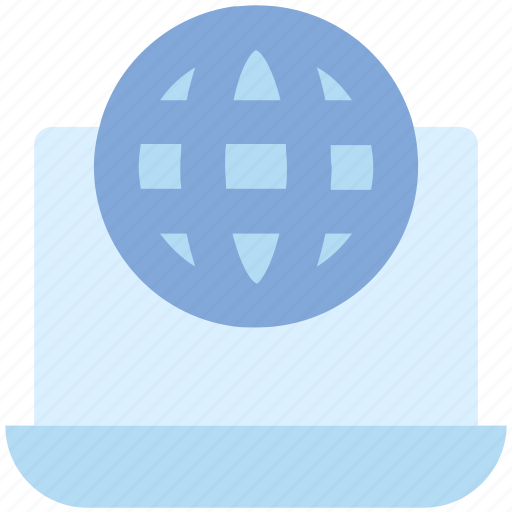 Browser, globe, interface, internet, laptop, technology, world icon - Download on Iconfinder