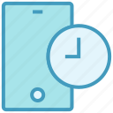 cell phone, clock, device, mobile, phone, smartphone, time