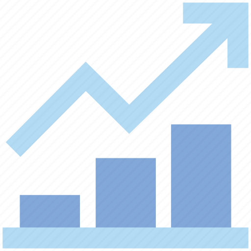 Analytics, arrow, bar, chart, graph, stats, up icon - Download on Iconfinder