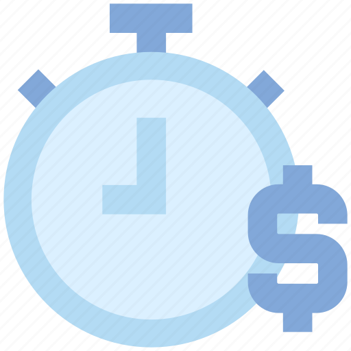 Clock, countdown, deadline, dollar, money, stopwatch, timer icon - Download on Iconfinder