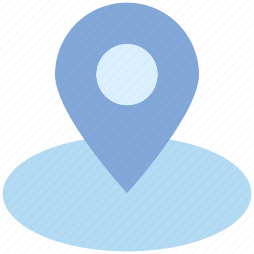 Gps, location, map, pin, point, sticky, tracker icon - Download on Iconfinder