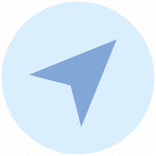 Arrow, compass, direction, location, map, navigation, pointer icon - Download on Iconfinder