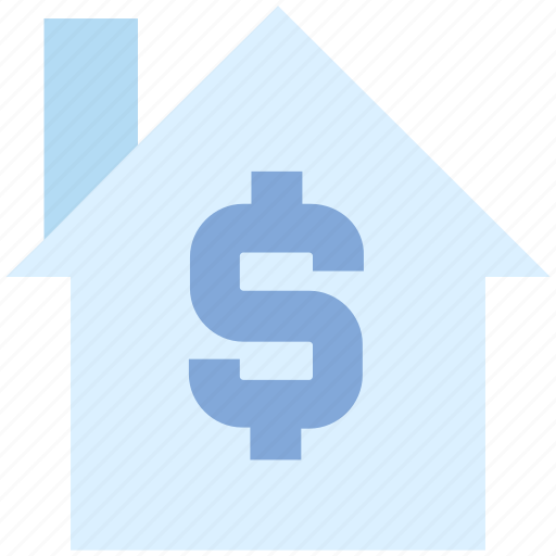 Dollar, home, house, hut, money, property, property value icon - Download on Iconfinder