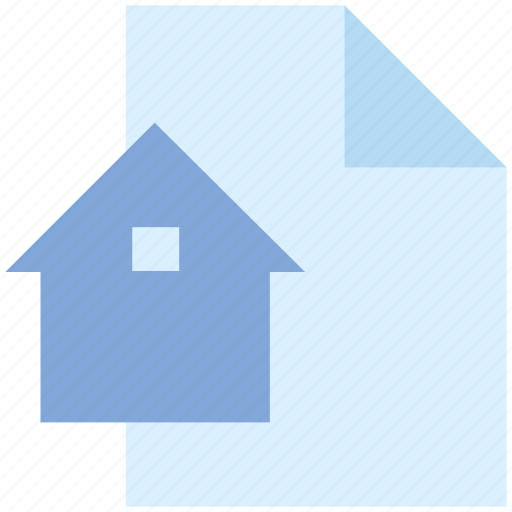 Advertisement, contract, document, house, page, paper, real estate icon - Download on Iconfinder
