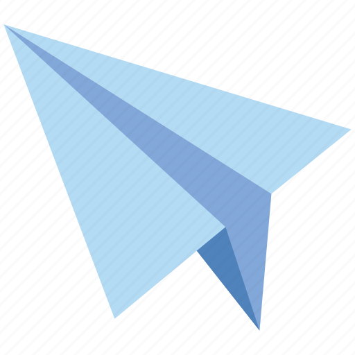 Airplane, creativity, message, paper, paper plane, plane, send icon - Download on Iconfinder