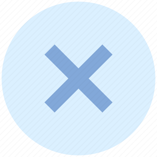 Cancel, circle, cross, cross circle, delete icon - Download on Iconfinder