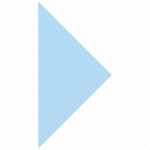 Arrow, media, play, pointer, right, triangle icon - Download on Iconfinder