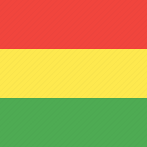 Bolivia, country, flag, nation icon - Download on Iconfinder