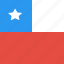 chile, country, flag, nation 