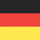 country, flag, germany, nation