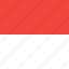 country, flag, indonesia, nation 