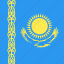country, flag, kazakhstan, nation 