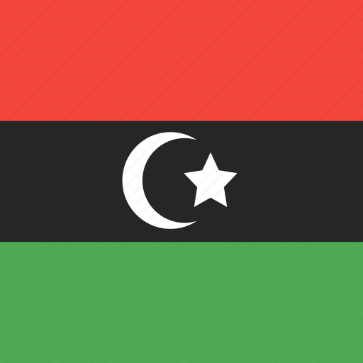 Country, flag, libya, nation icon - Download on Iconfinder