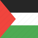 country, flag, nation, palestine