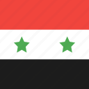 country, flag, nation, syria