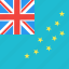country, flag, nation, tuvalu 