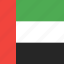 arab, country, emirates, flag, nation, uae, united 