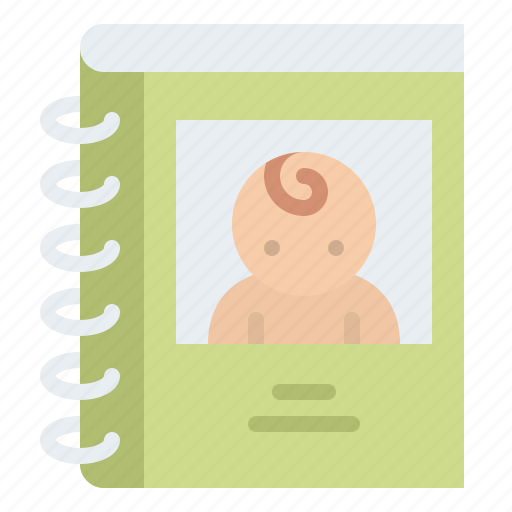 Baby, diary, record, book icon - Download on Iconfinder
