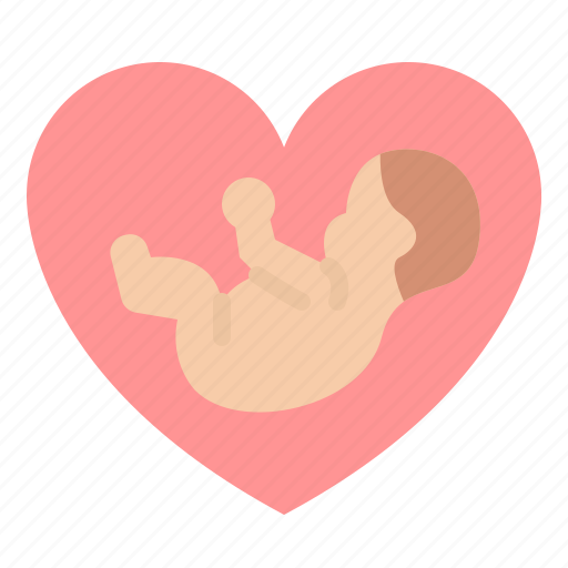Heart, baby, maternity, born icon - Download on Iconfinder