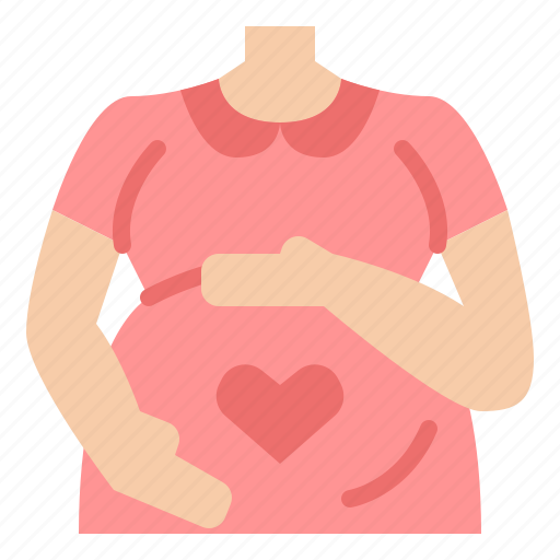 Mother, pregnacy, heart, love icon - Download on Iconfinder