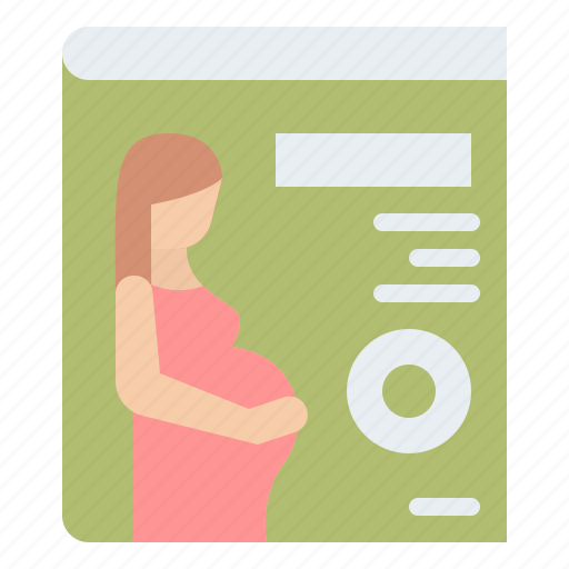 Pregnancy, guide, book, motherhood icon - Download on Iconfinder