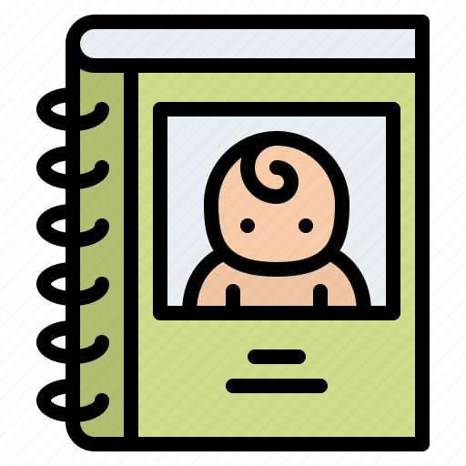 Baby, diary, record, book icon - Download on Iconfinder