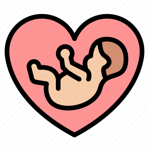 Heart, baby, maternity, born icon - Download on Iconfinder