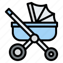 stroller, baby, transport, carriages