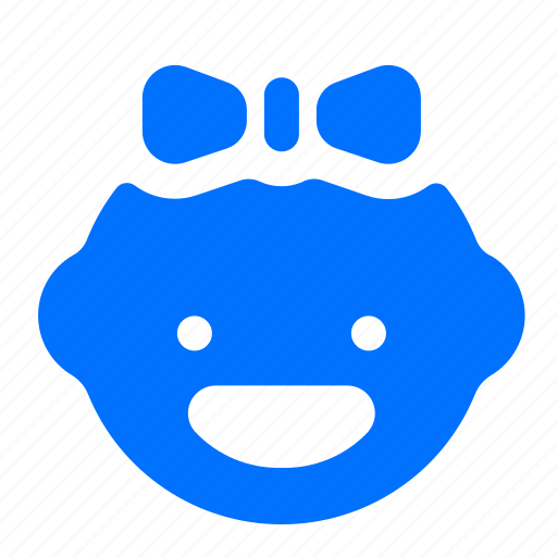 Emoticon, girl, laugh icon - Download on Iconfinder
