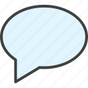 bubble, chat, comment, mail, message