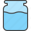 bottle, container, glass, jar, mason jar 